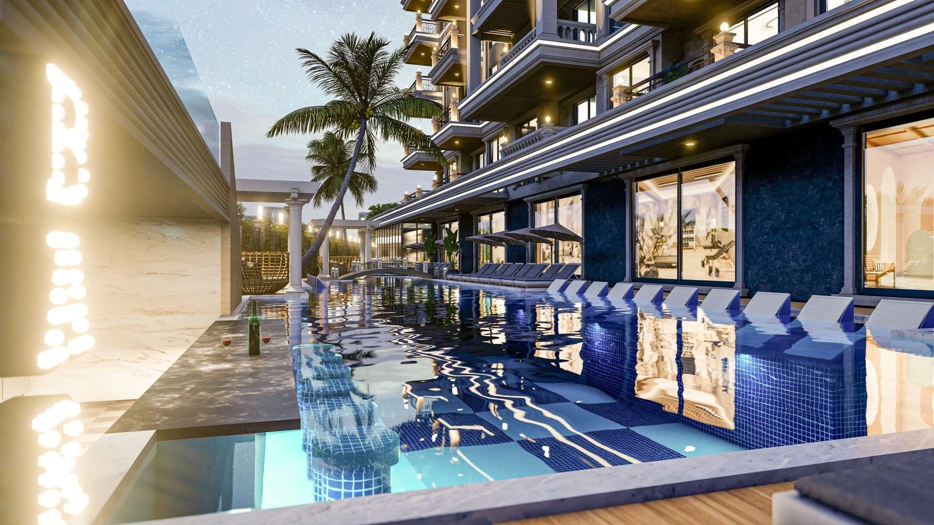 Жилой комплекс в 400 meters от песчаного пляжа Аланьи