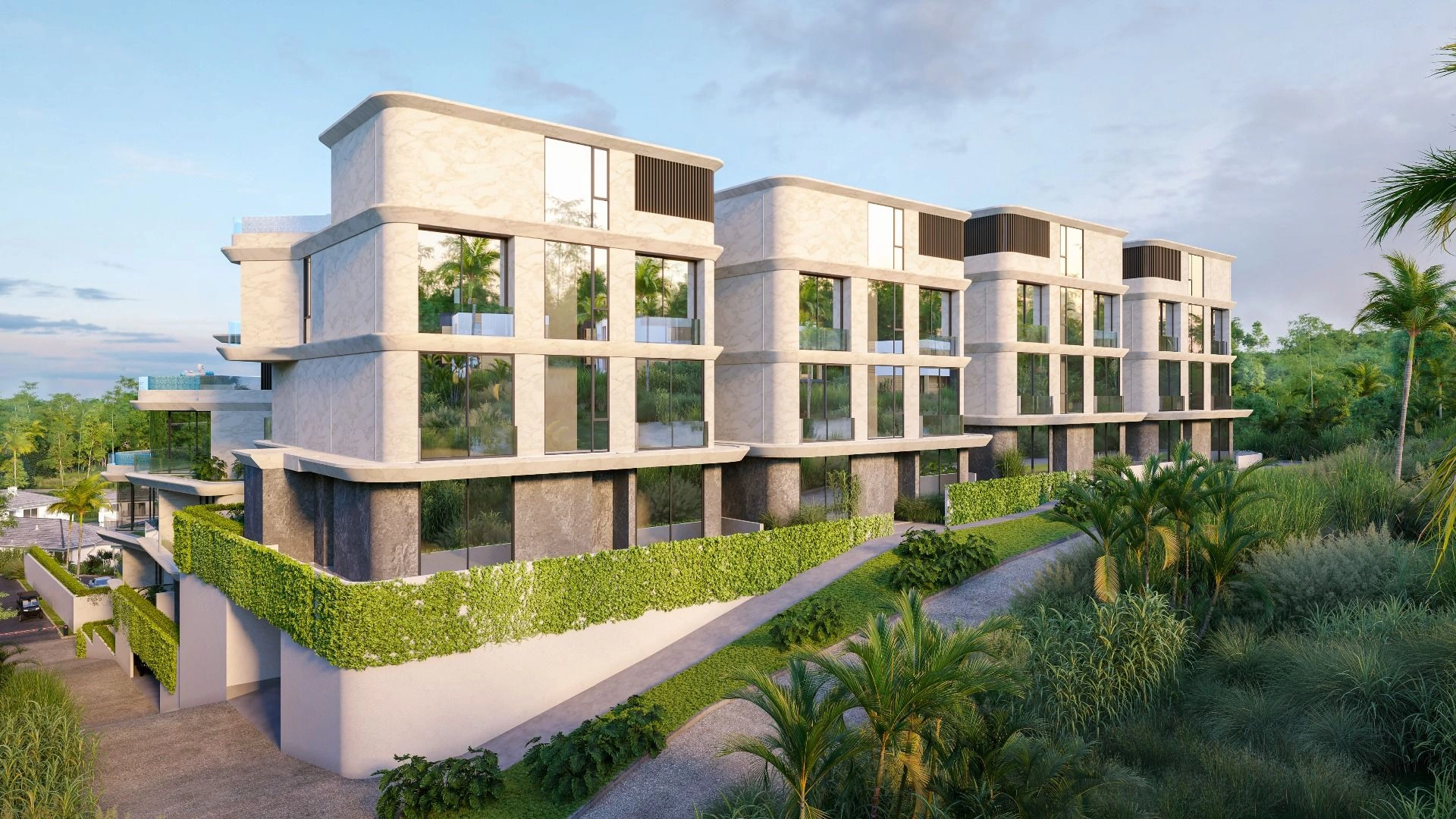 Жилой комплекс на пляже Лаян