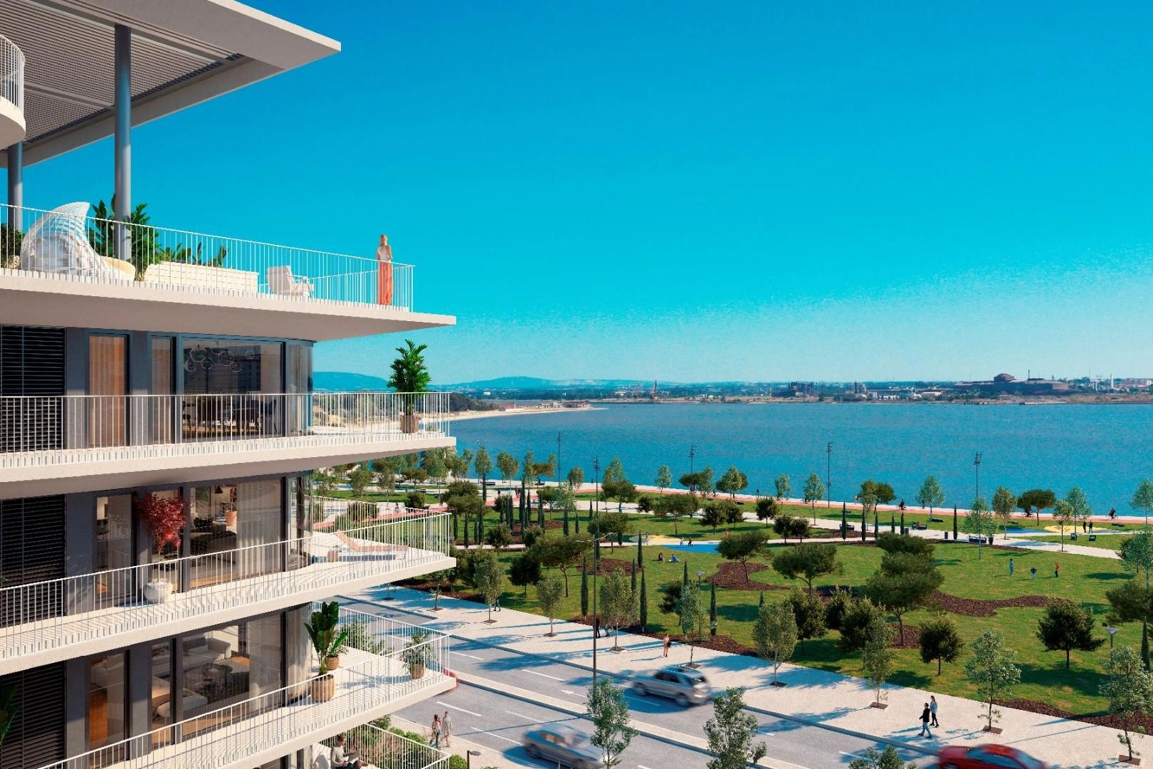 Жилой комплекс в районе Баррейру, Португалия