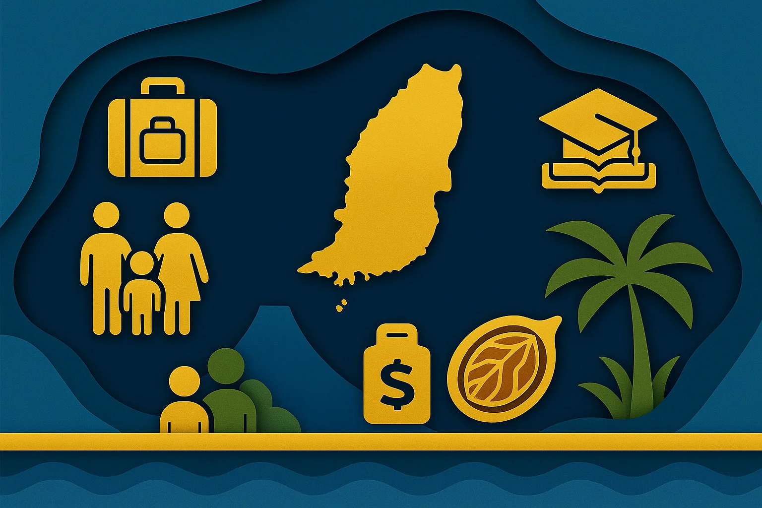 Вид на жительство в Гренаде 2026 — разрешения на работу, учёбу и воссоединение семьи