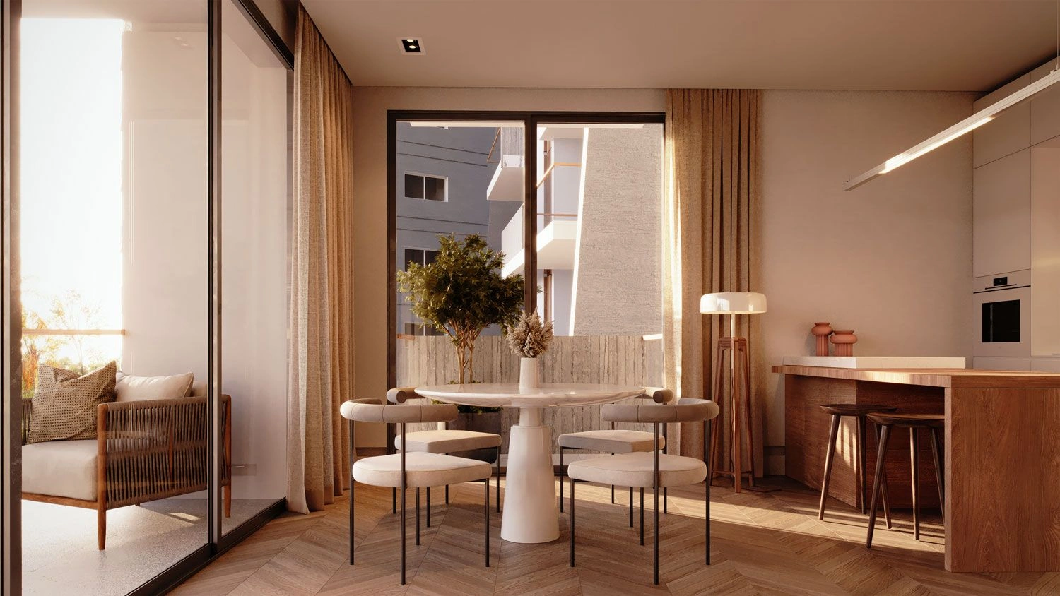 Жилой комплекс в районе Маккензи в Ларнаке