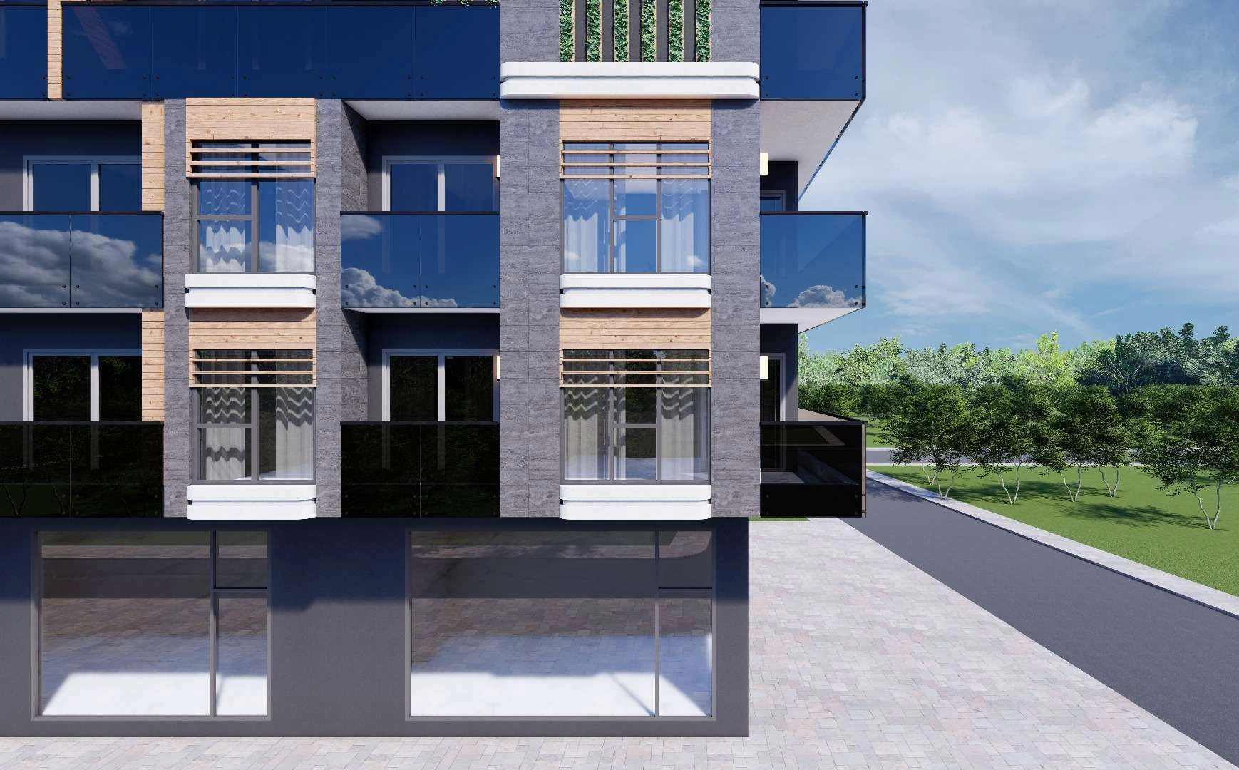 Жилой комплекс в 400 метрах от пляжа Алании