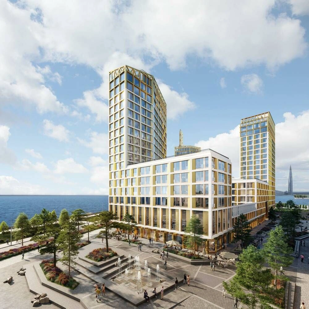 Premium complex in Vasilievsky Island of St. Petersburg