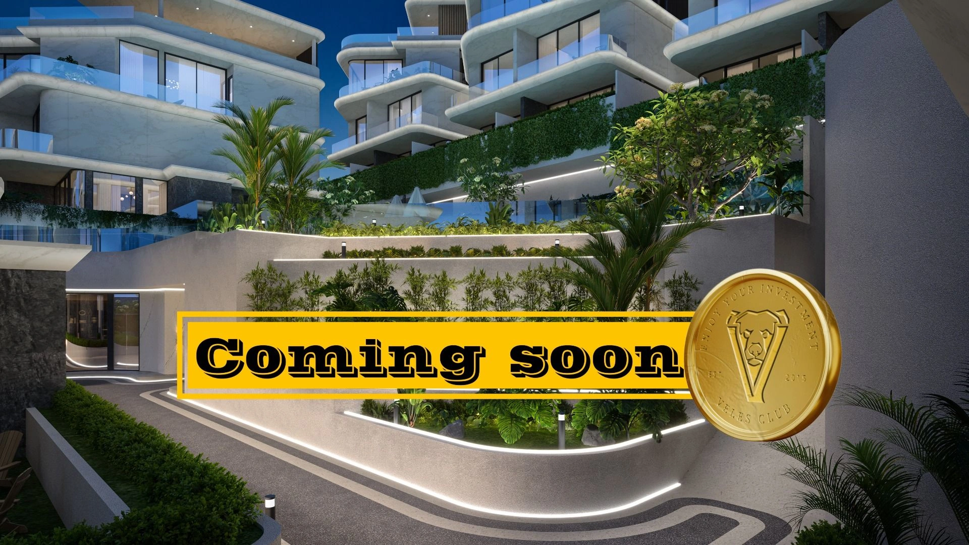 Жилой комплекс на пляже Лаян