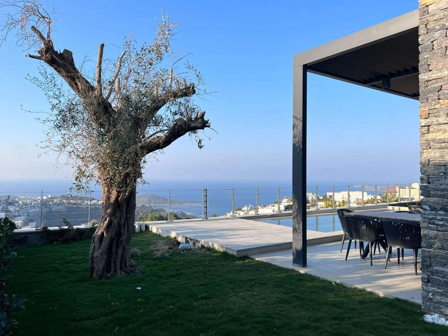 Комплекс вилл с уникальным видом на море в Бодруме, Турция