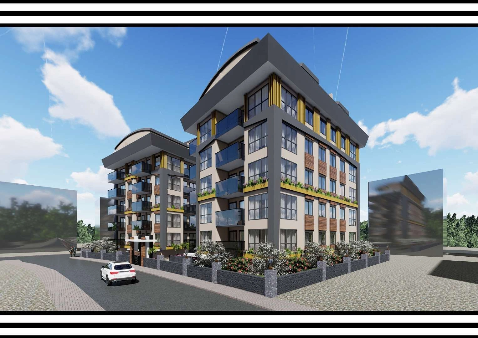 Приватный бизнес-класс комплекс в Алании, город Турции