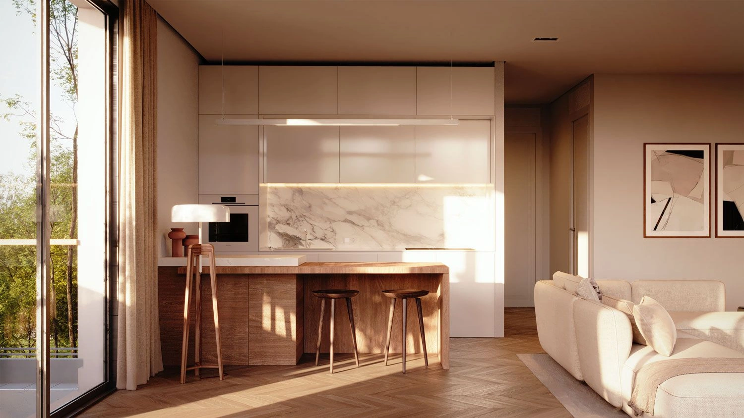 Жилой комплекс в районе Маккензи в Ларнаке