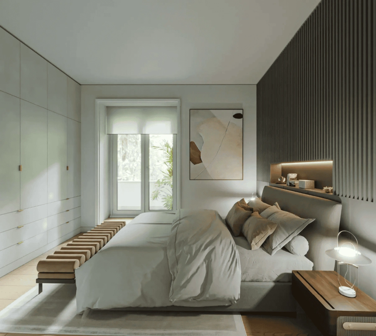 пентхаус 3+1, расположенный рядом с оживленной авеню