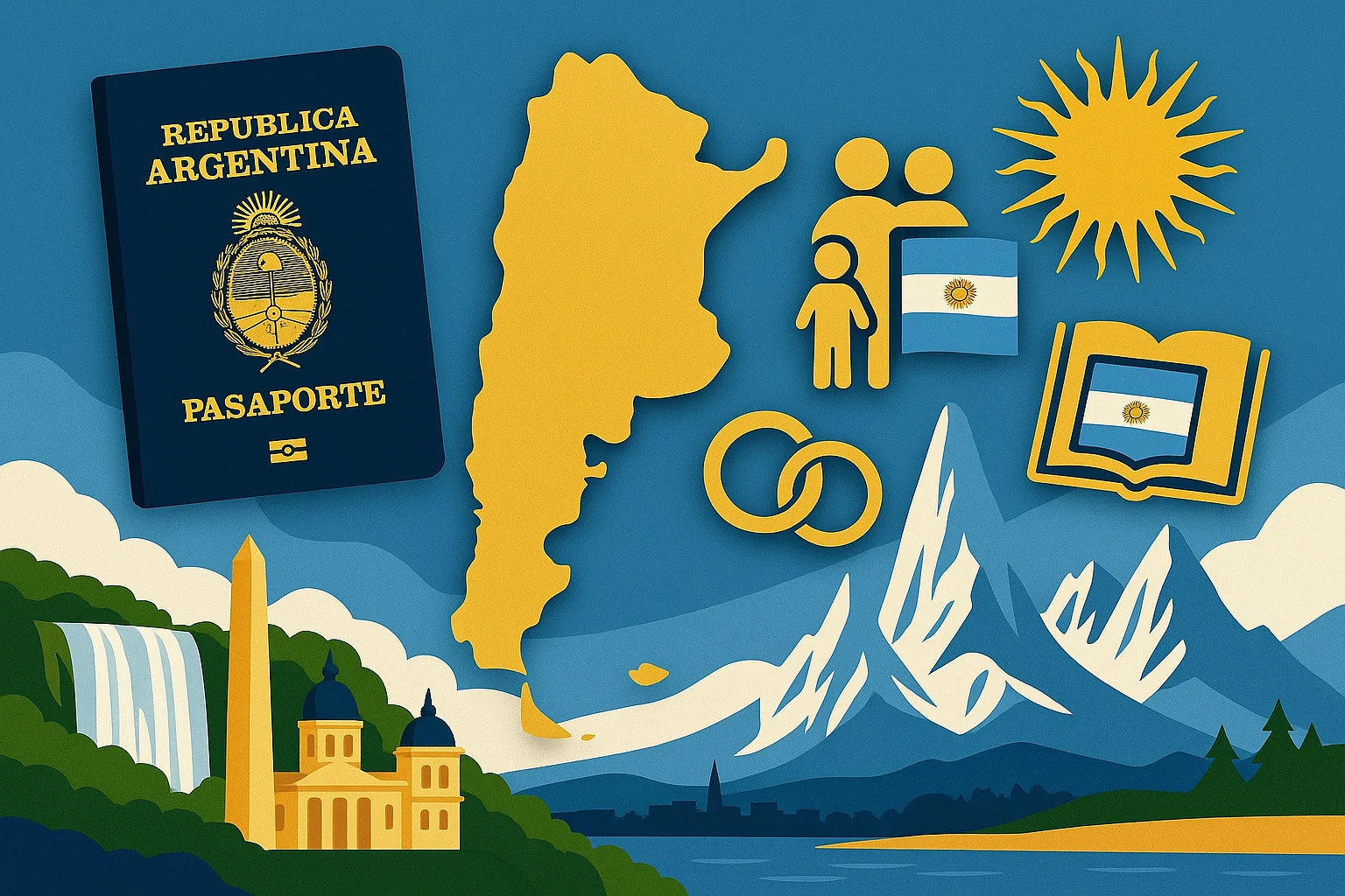 Гражданство Аргентины в 2026 году — натурализация, брак и происхождение