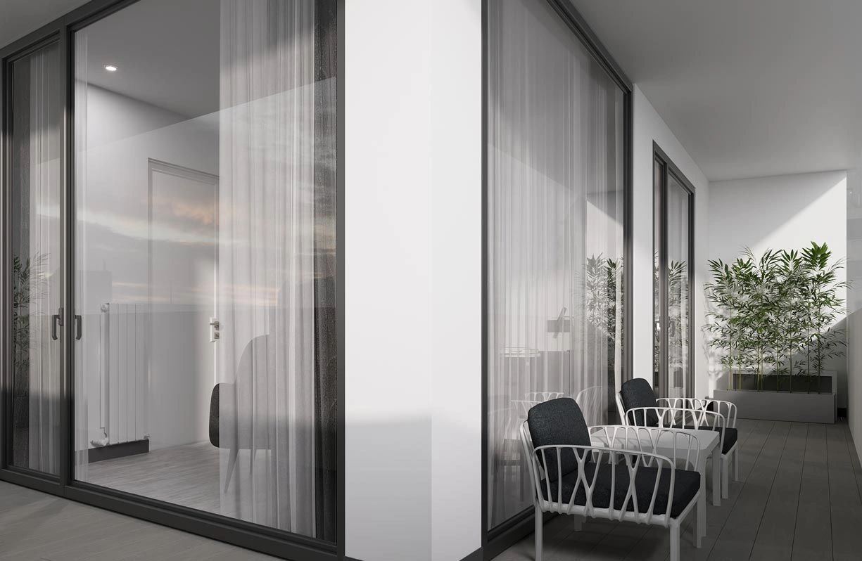 Residential complex in the tourist center of Batumi Georgia