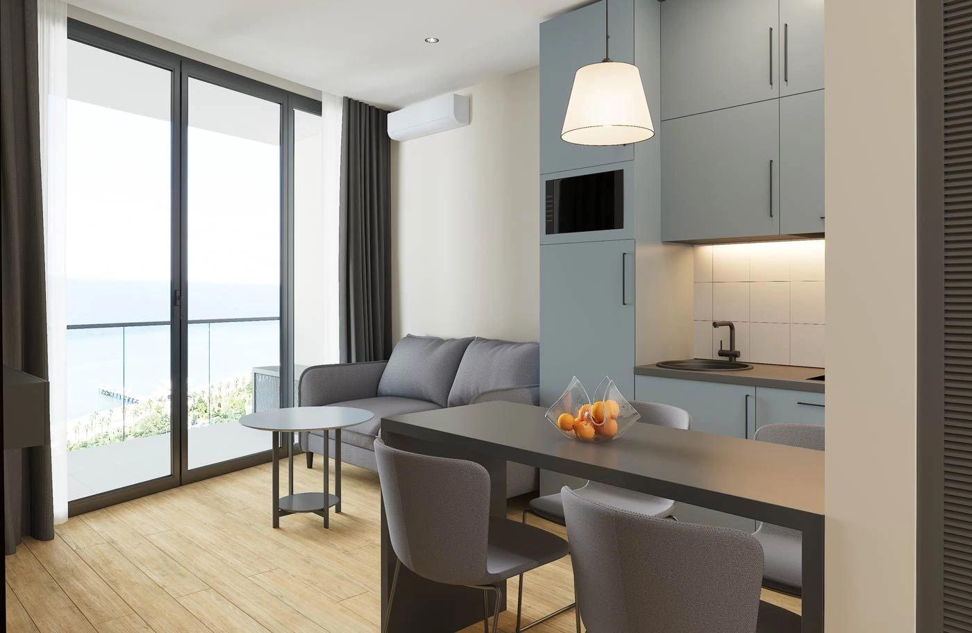 Элитный жилой комплекс в центре курортного города Батуми