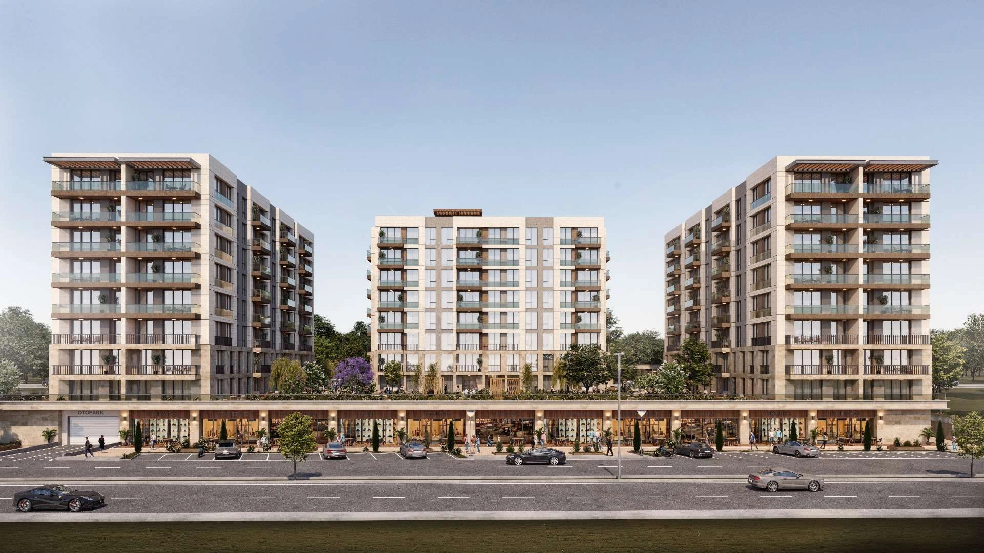 Современный комплекс в районе Авджылар в Стамбуле