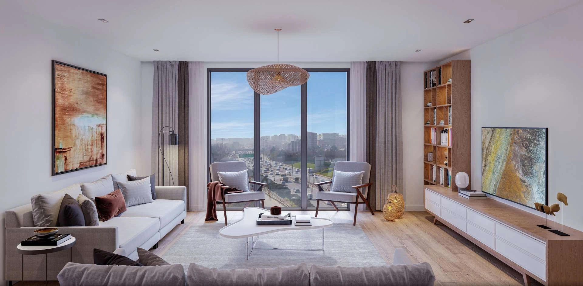 Stylish project in popular area of Istanbul