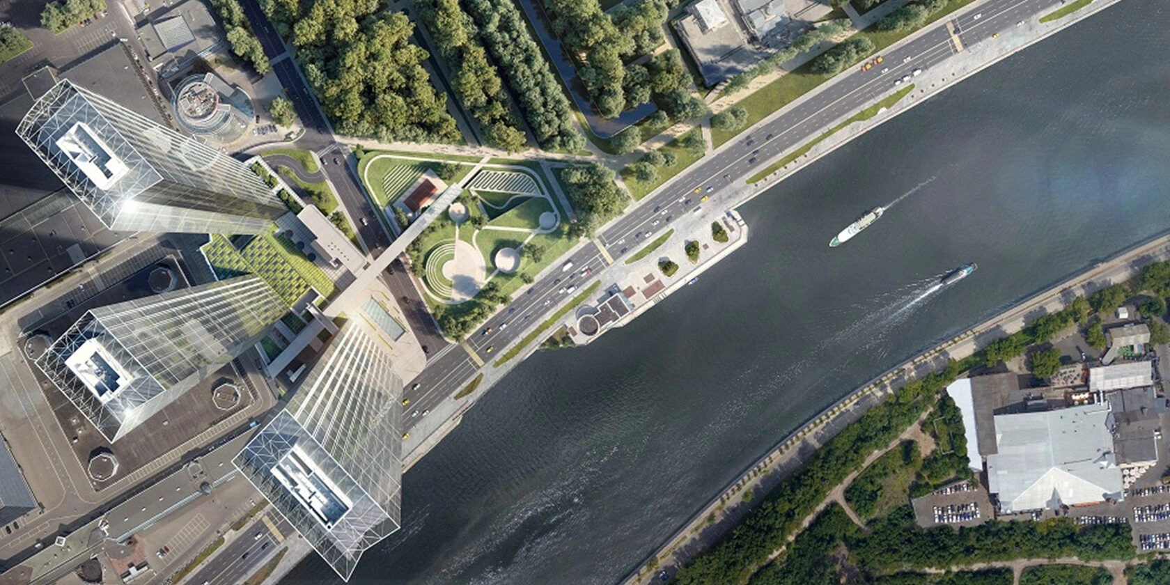 Комплекс премиум‑класса в Пресненском районе Москвы