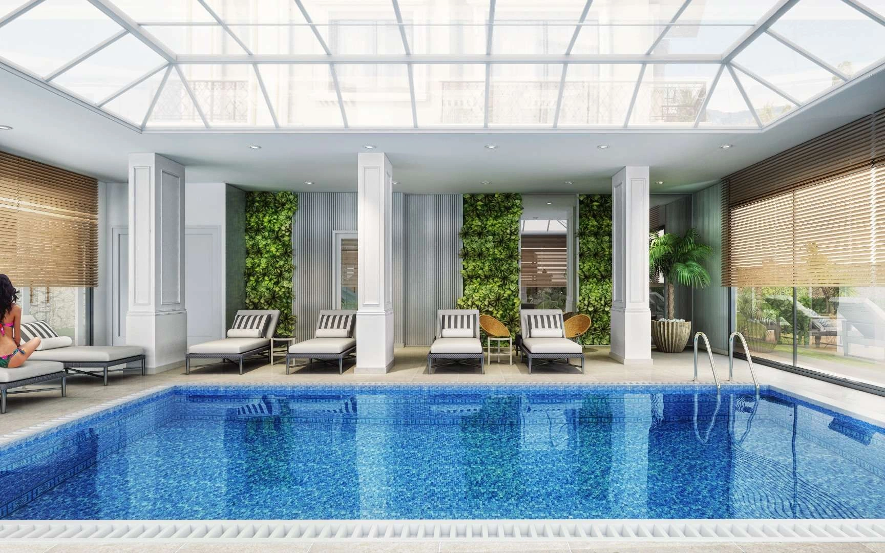 Новый жилой комплекс в городе Алания, Турция