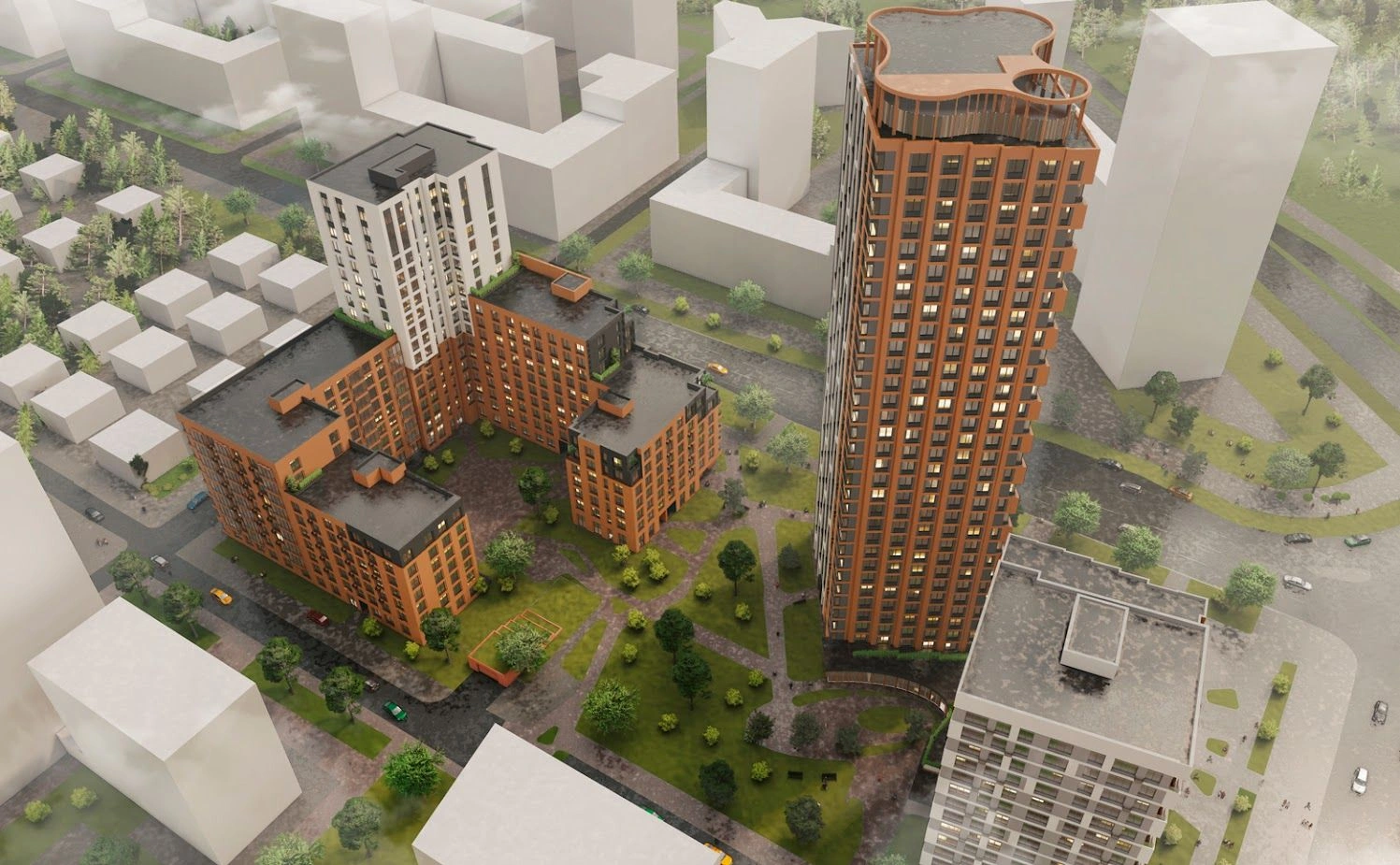 Comfort-class residential complex