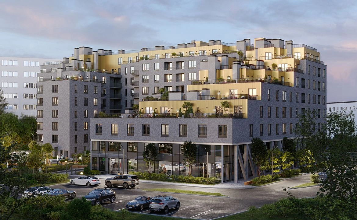 Жилой комплекс на Пискаревском проспекте