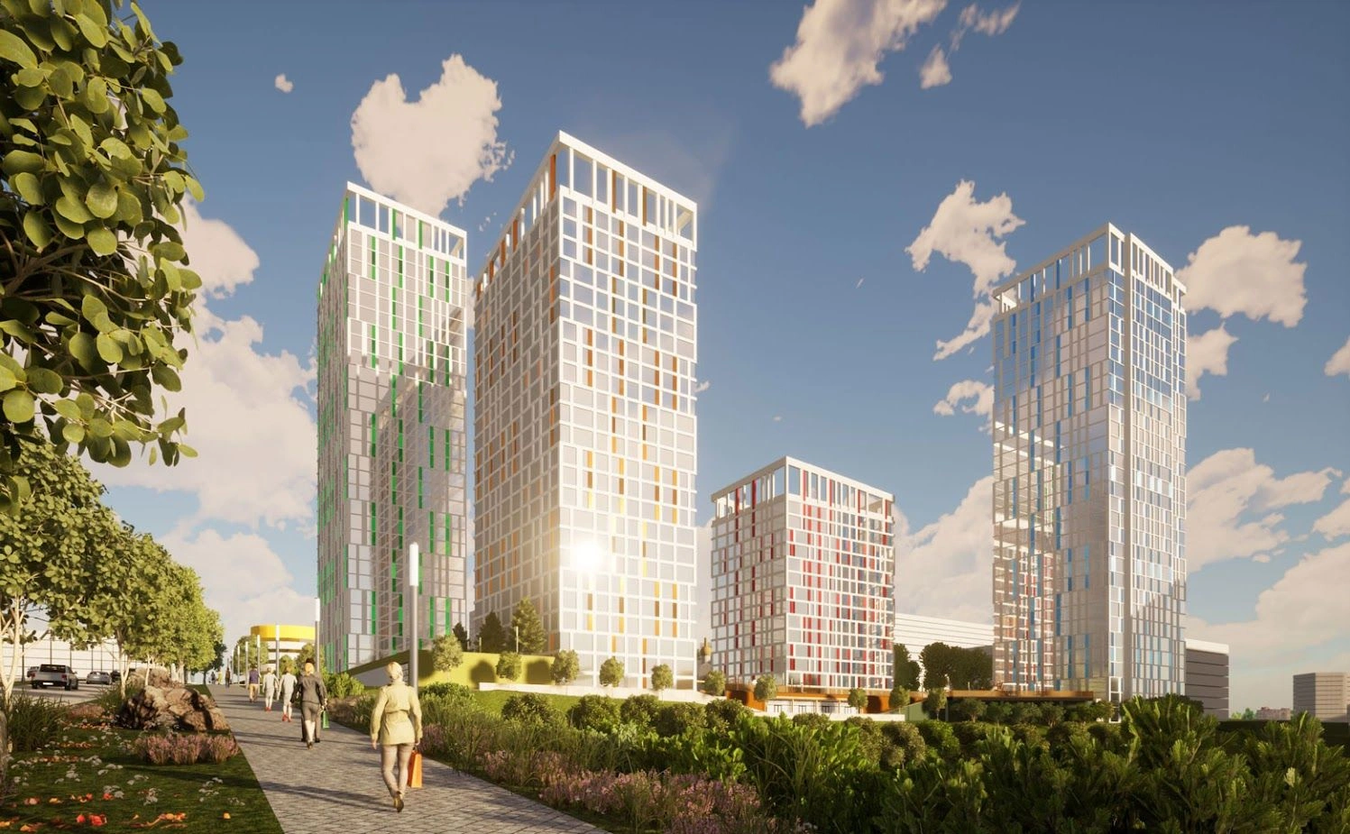 Unique residential complex Novosibirsk