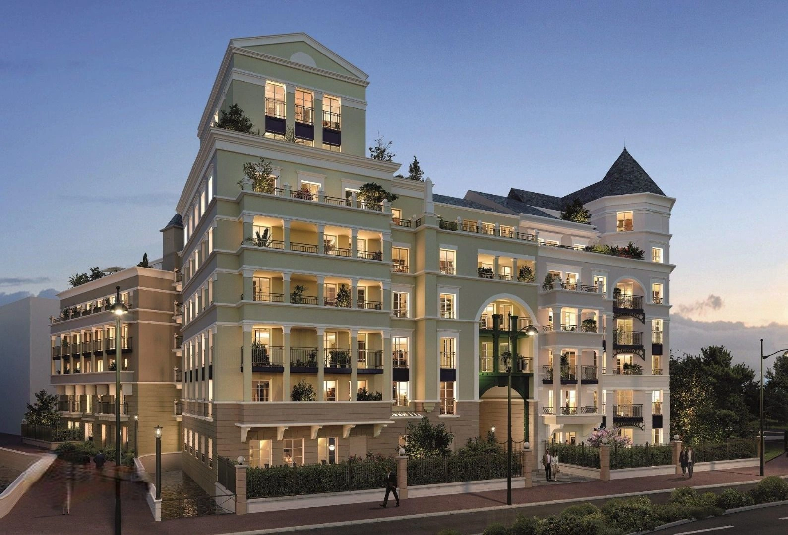 Роскошный проект в коммуне Ле-Плесси-Робен