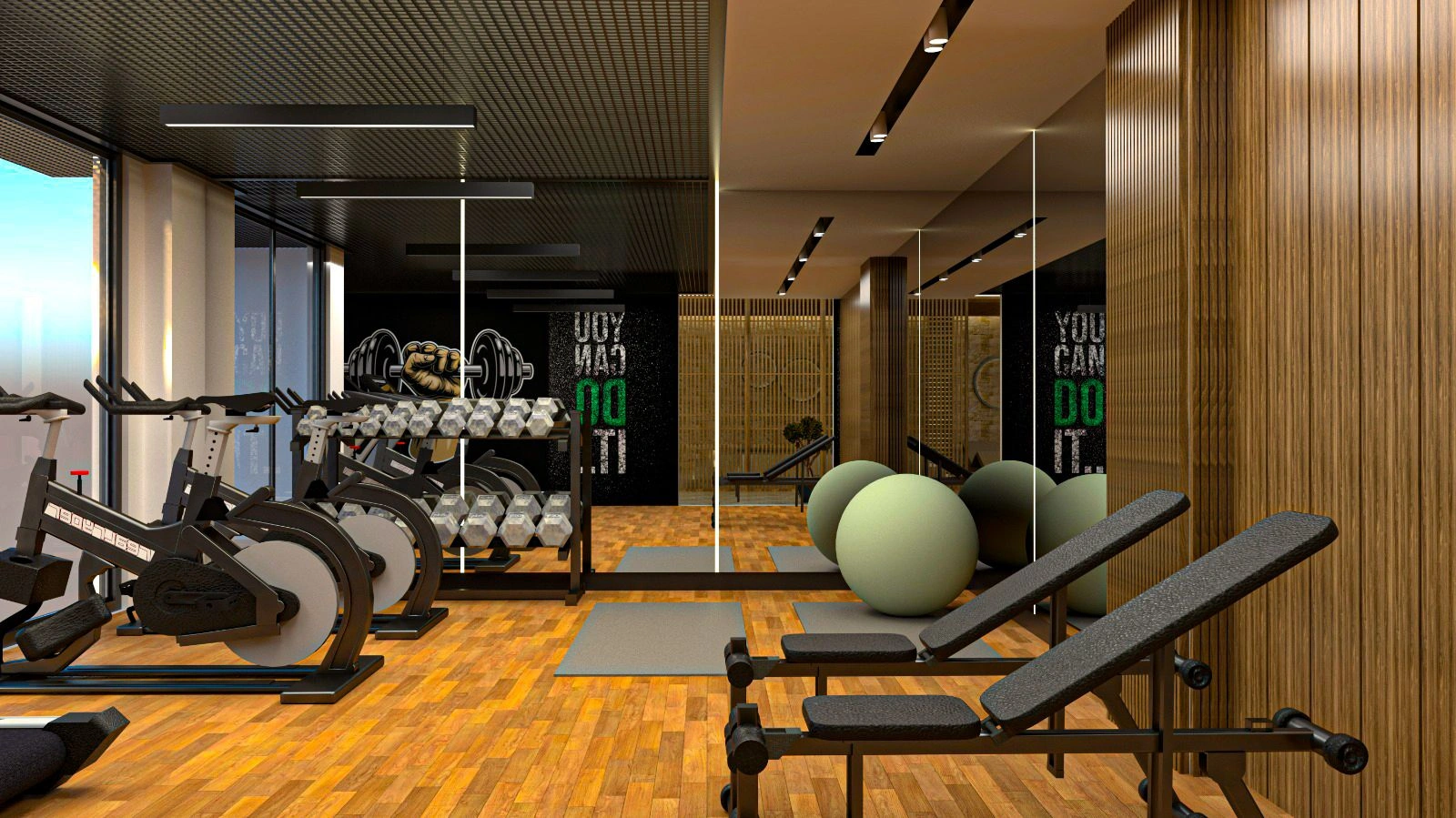 Комплекс, построенный рядом с центром Алании, Турция