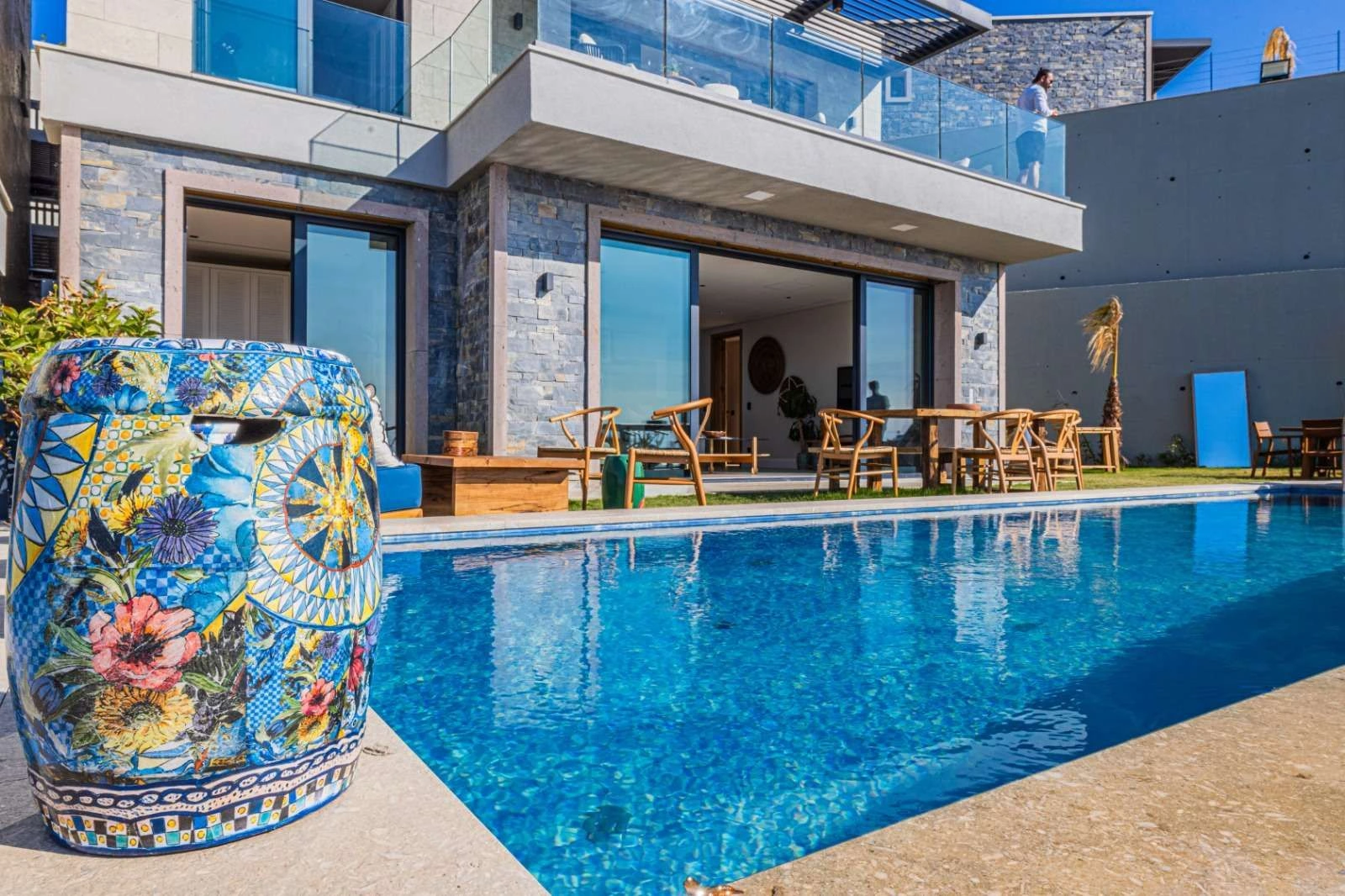 Комплекс вилл с уникальным видом на море в Бодруме, Турция