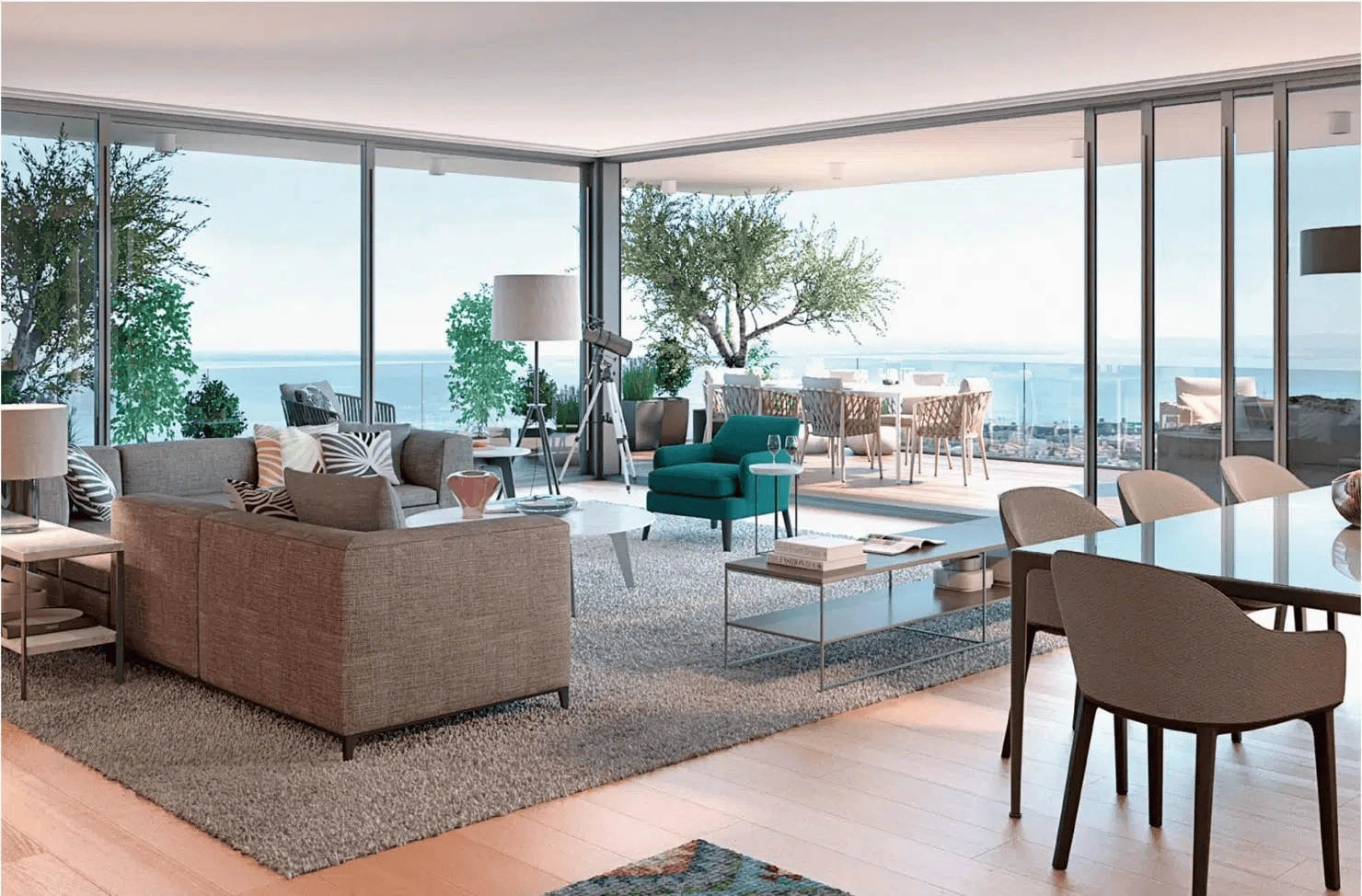 Комплекс стильных апартаментов в Лиссабоне, Португалия