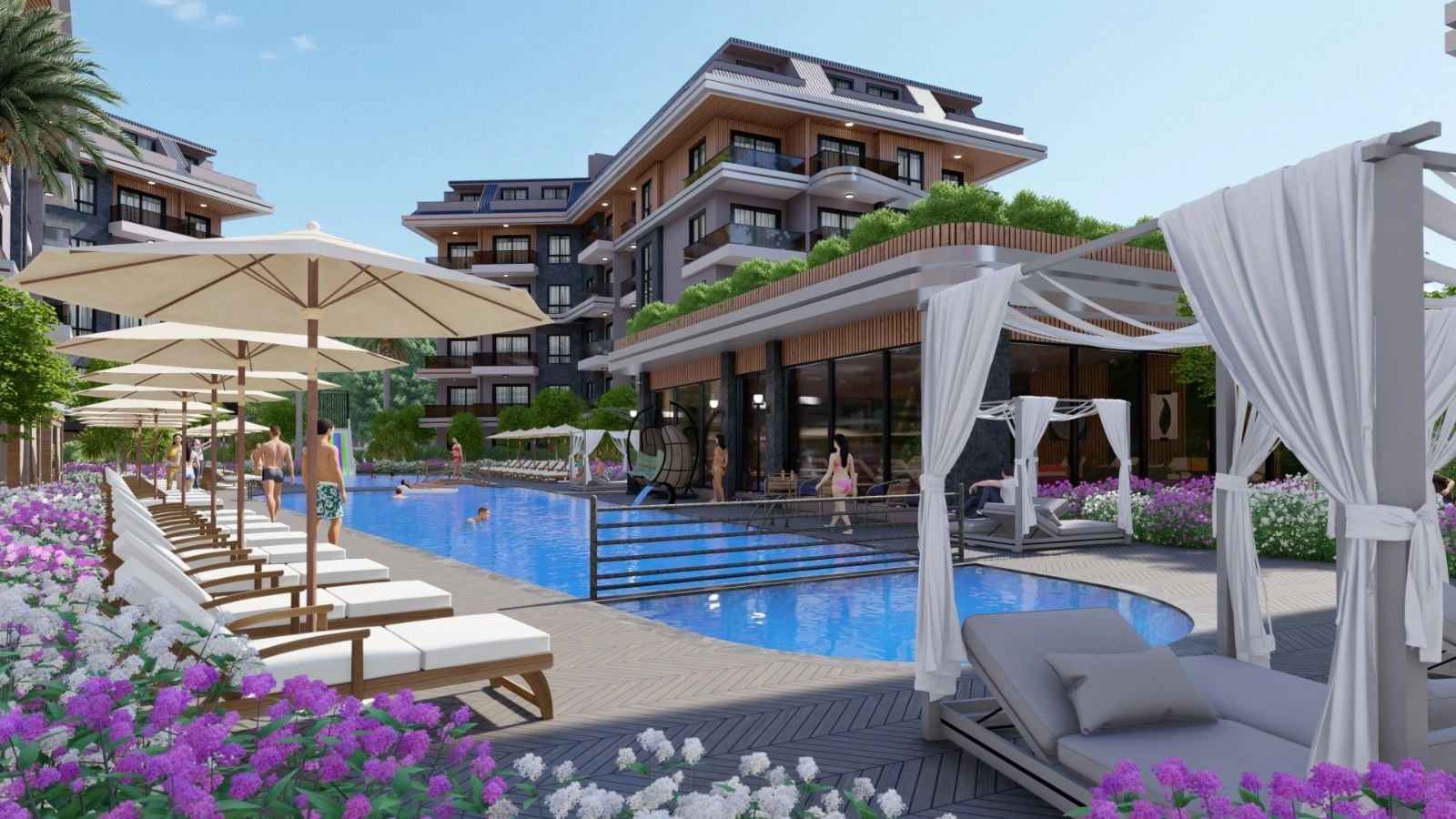 New residential complex in a prestigious area of Alanya