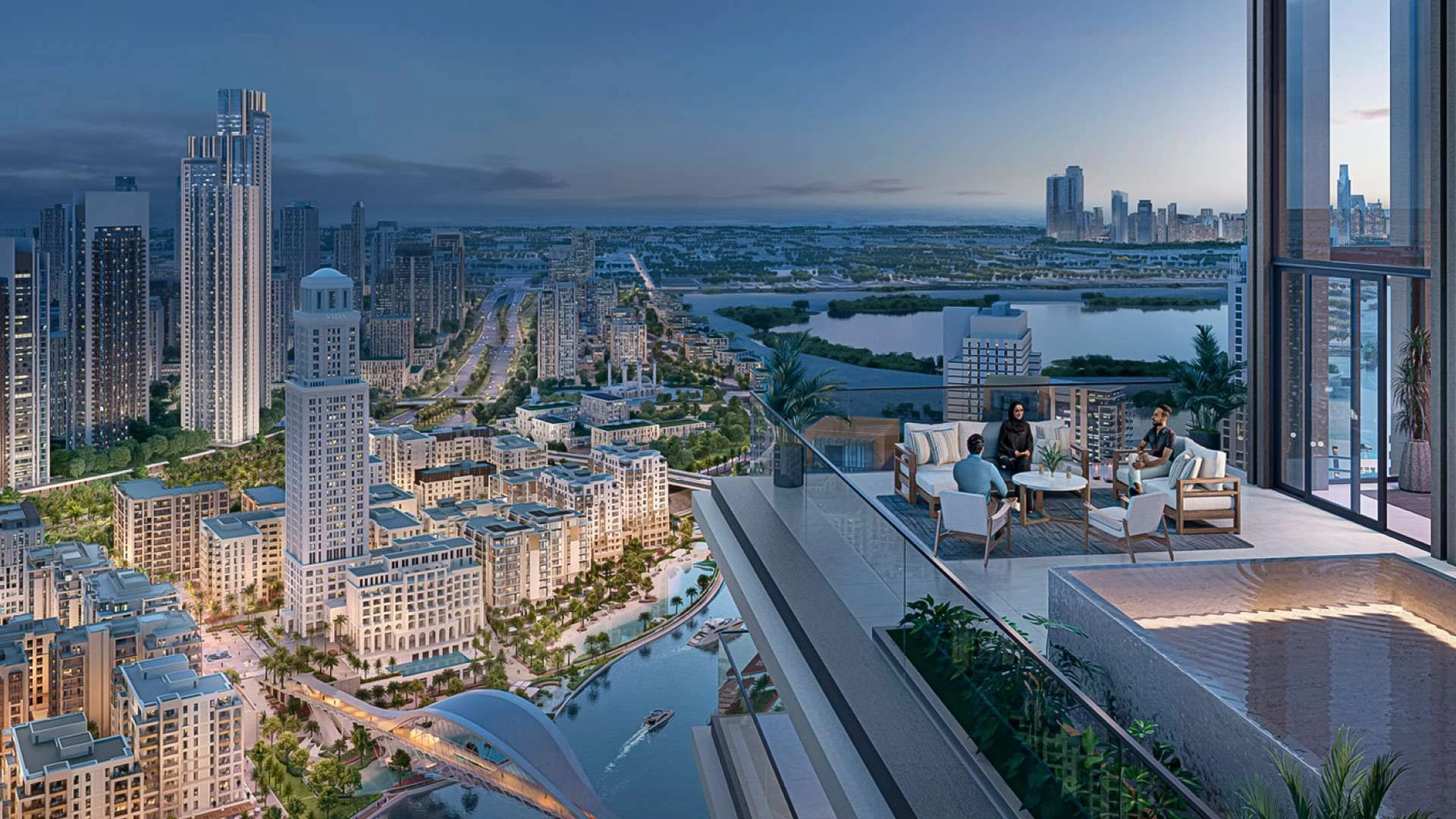 Новый проект высотного здания в Dubai Creek Harbor