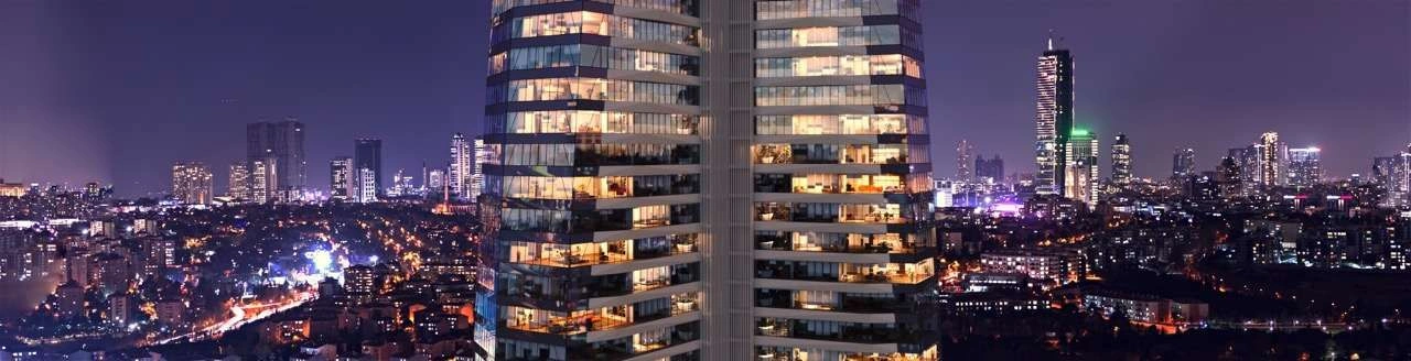 Современный жилой комплекс в районе Маслак, Стамбул