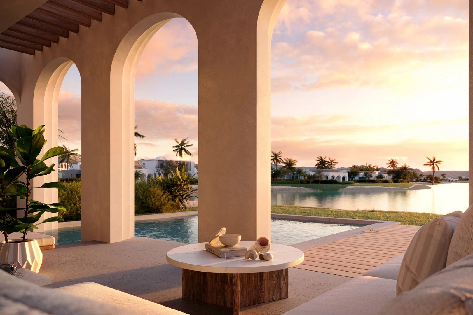 Курортное сообщество в городе Салала, Оман