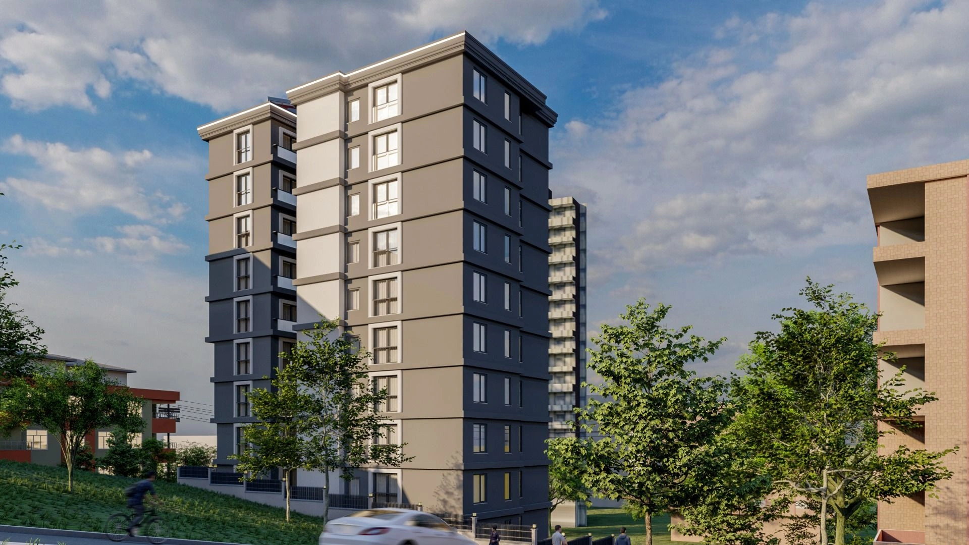 Уникальный жилой комплекс в европейской части Стамбула