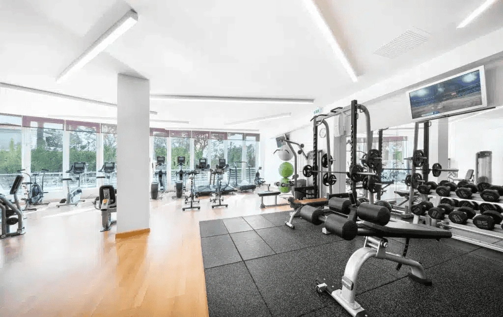 Hotel complex in luxury resort of Quinta do Lago, Portugal