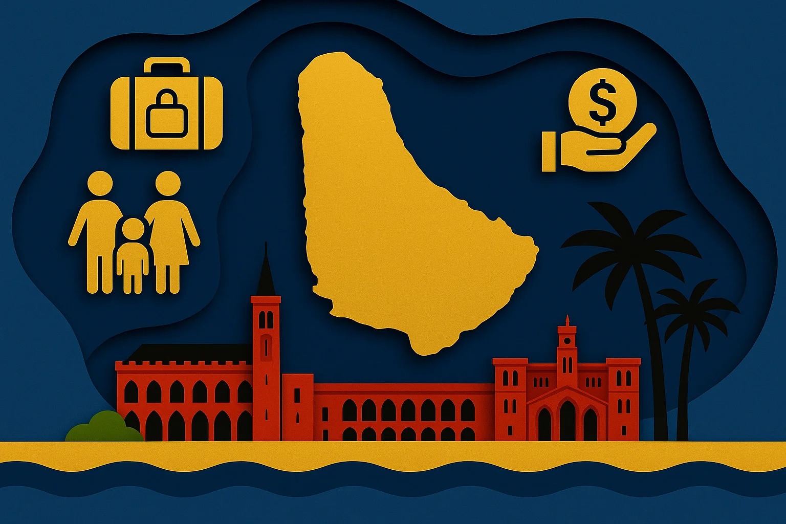 Как получить вид на жительство на Барбадосе в 2026 году — работа, семья и инвестиции