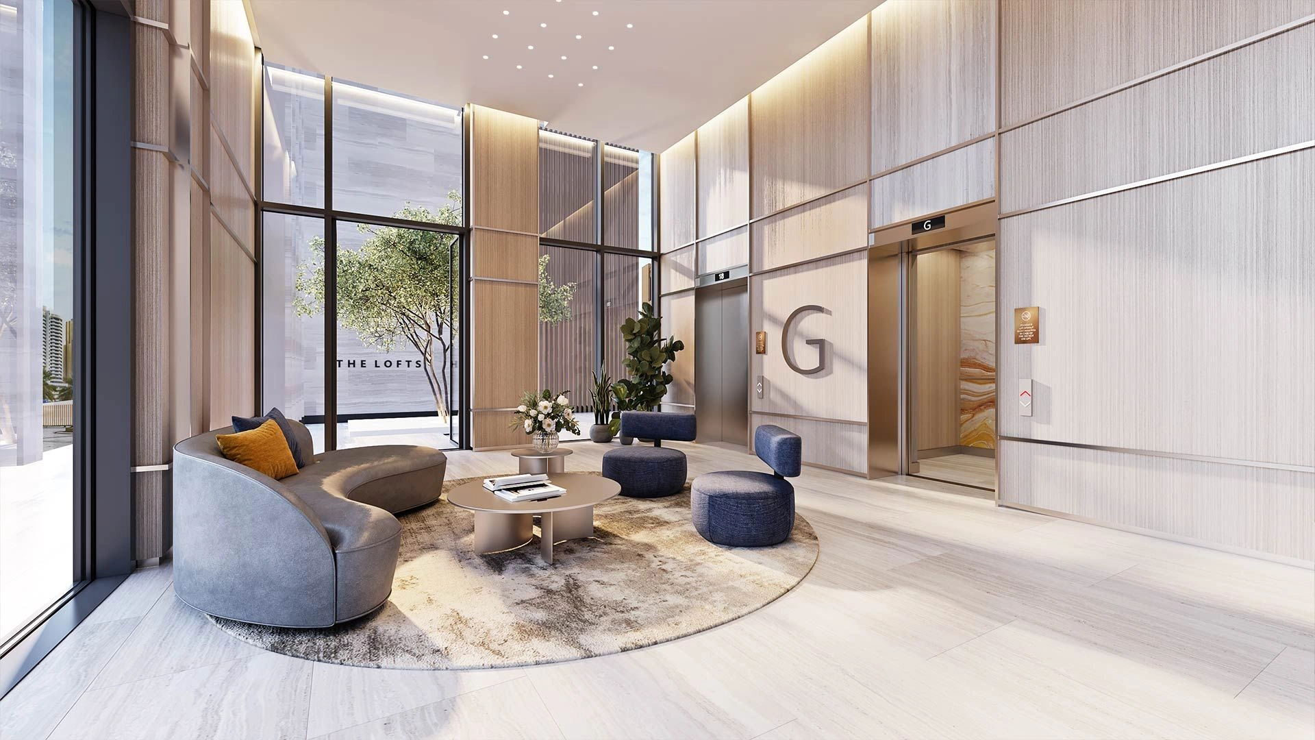 Премиальный комплекс из двух 52-этажных небоскребов