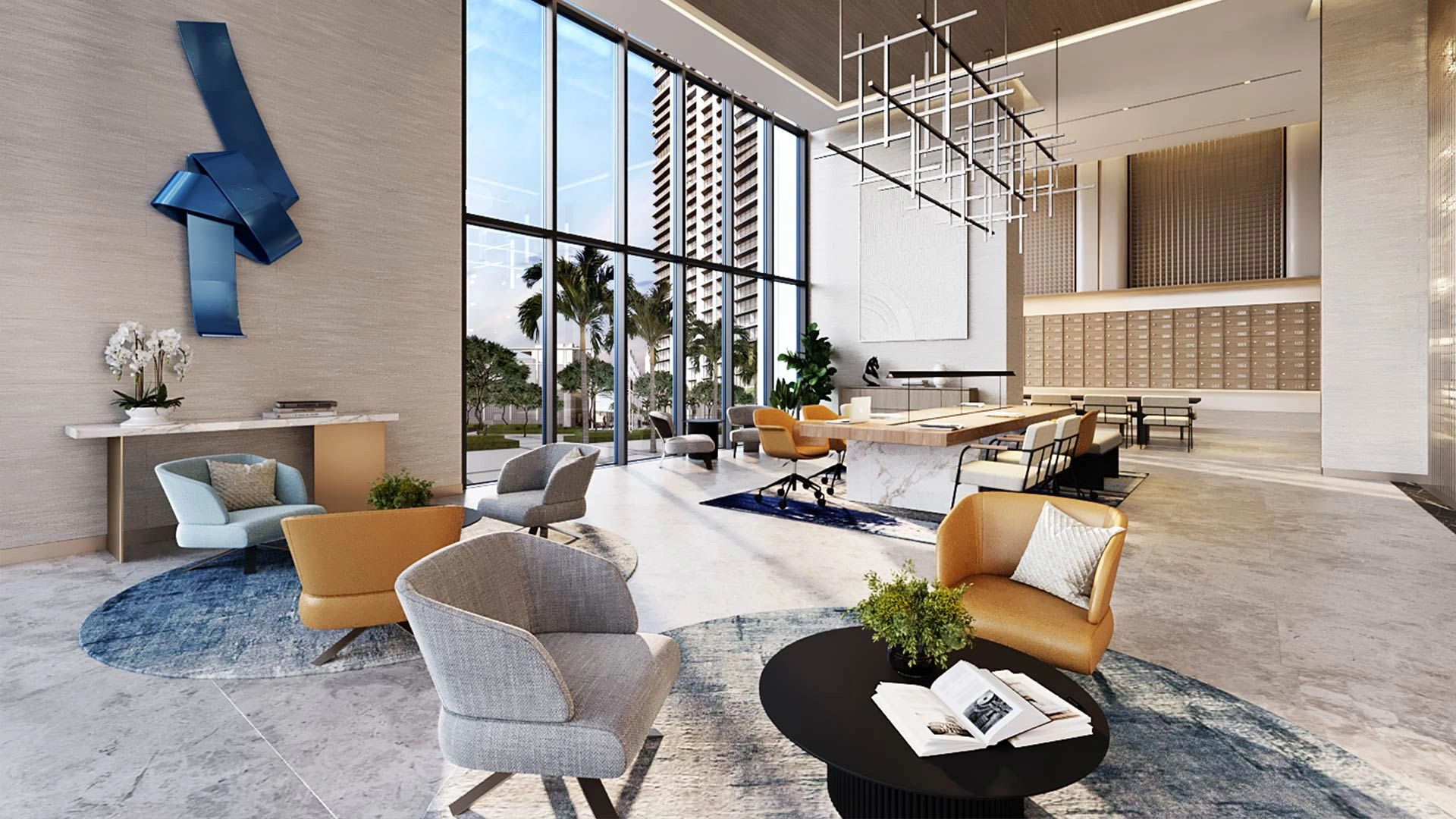 Премиальный комплекс из двух 52-этажных небоскребов