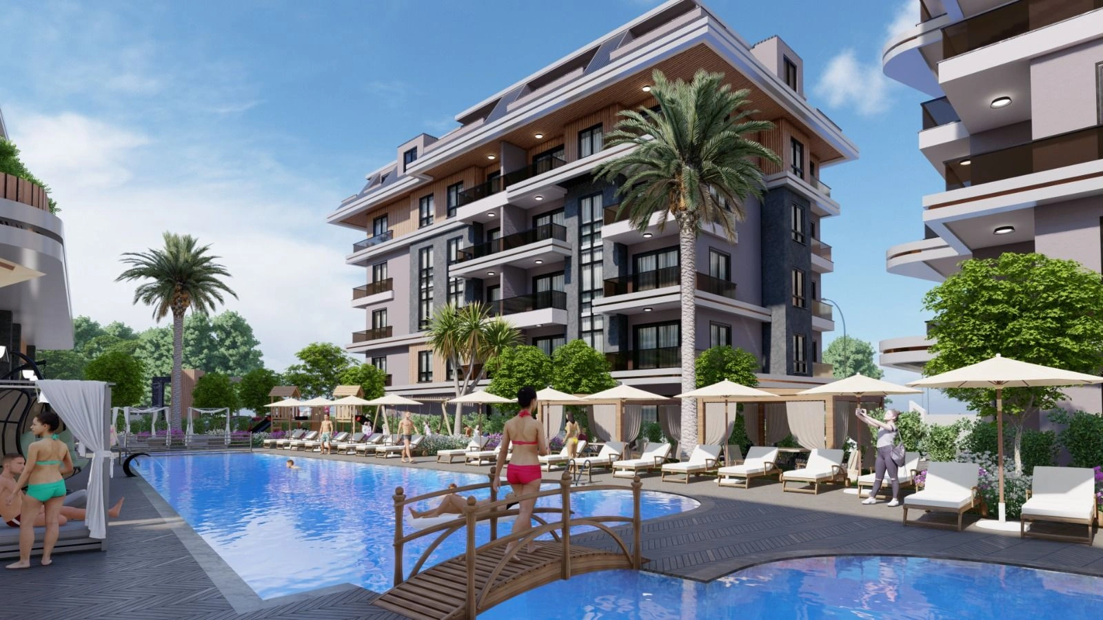 New residential complex in a prestigious area of Alanya