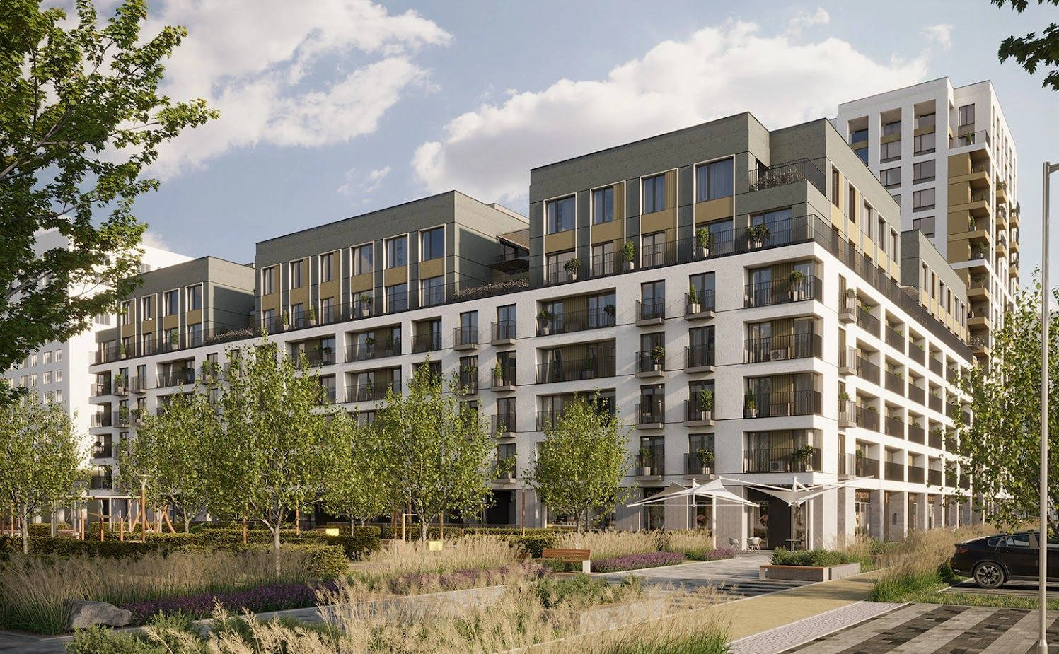 Жилой комплекс в Академическом районе