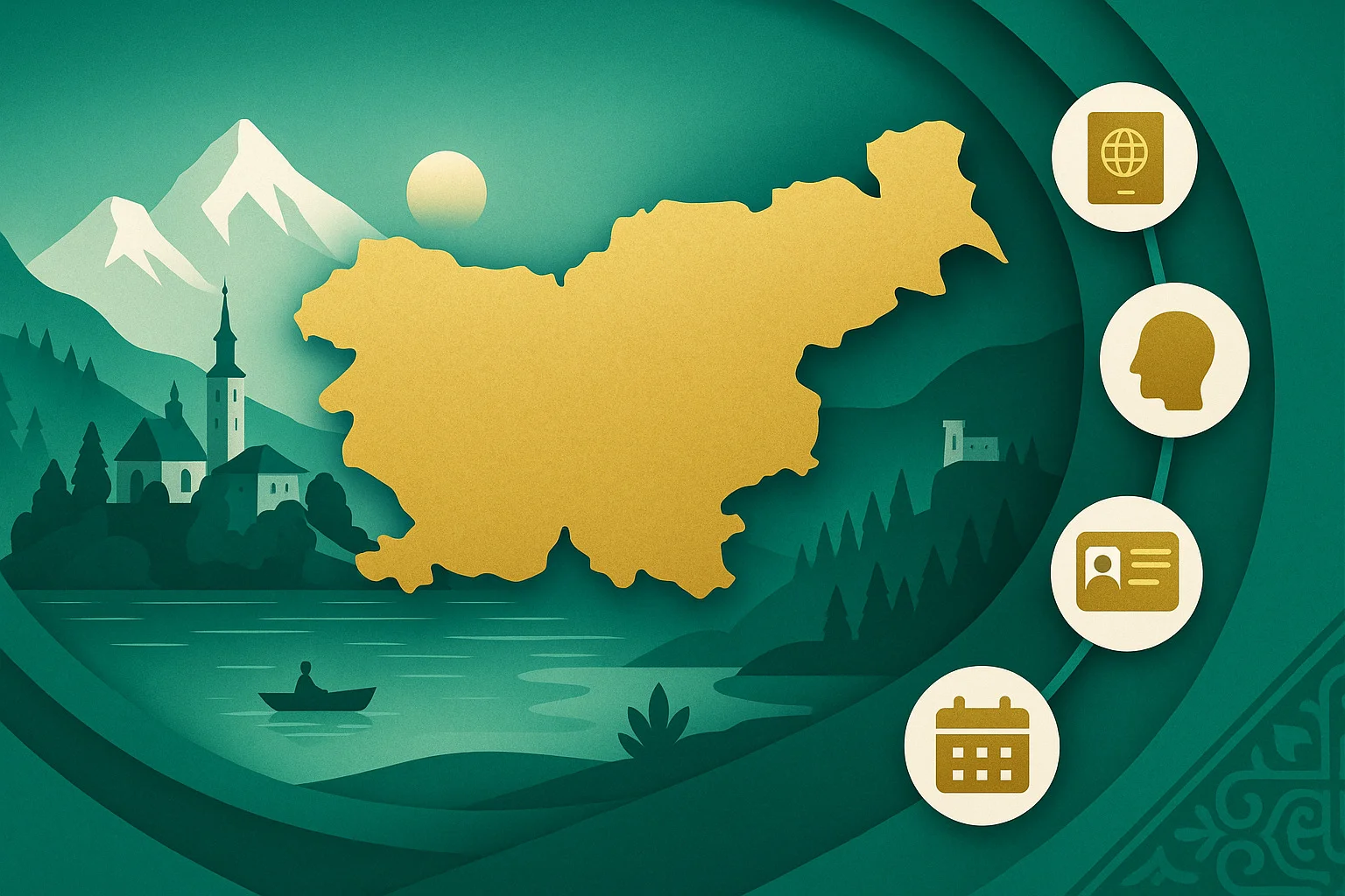 Как подать заявление на вид на жительство в Словении в 2025 году — разрешения, карты и продления