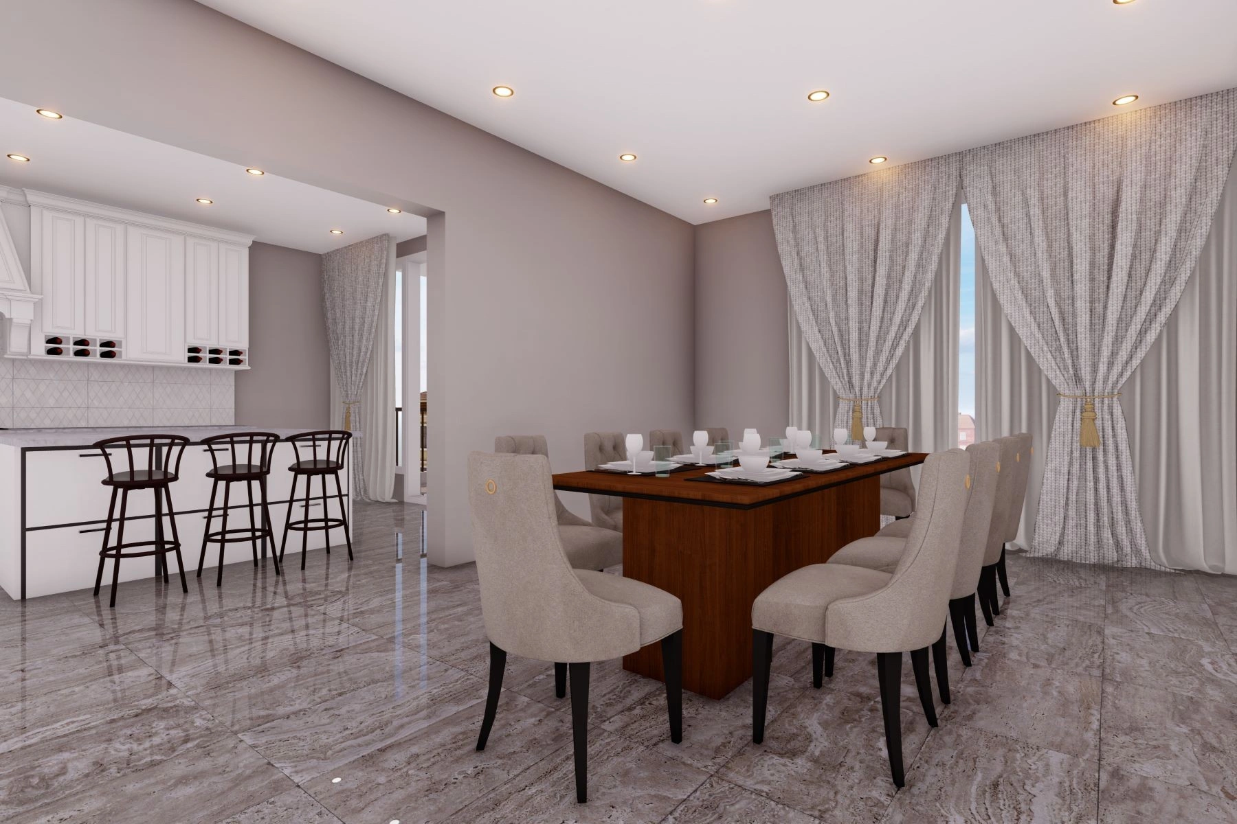 Просторный пентхаус 320 м² в Гамильтоне, Бермуды