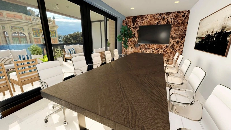 Офис 104 м2 с террасой в Монако