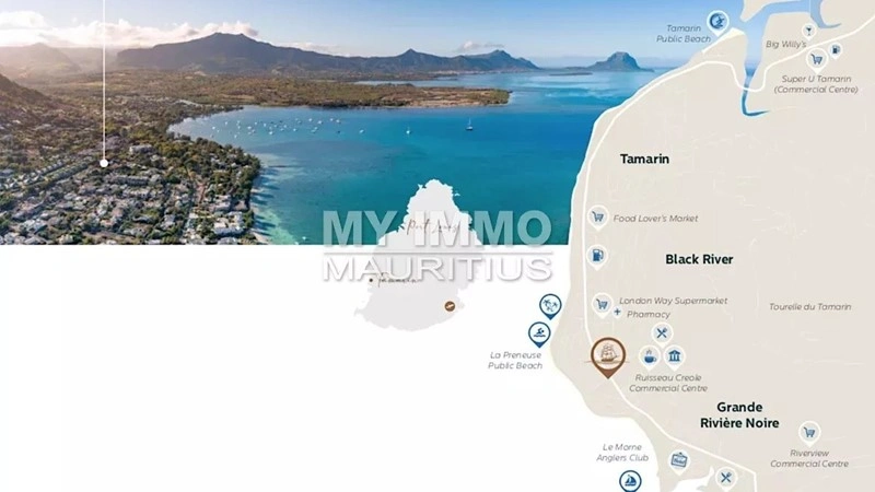 Офис 120 m² в Гранд-Ривьер-Нуар, Маврикий