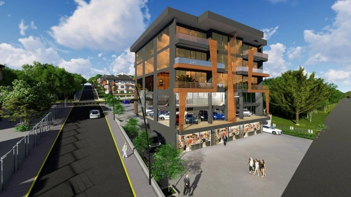 Новое помещение 437 м2 в центре Ялова, Турция