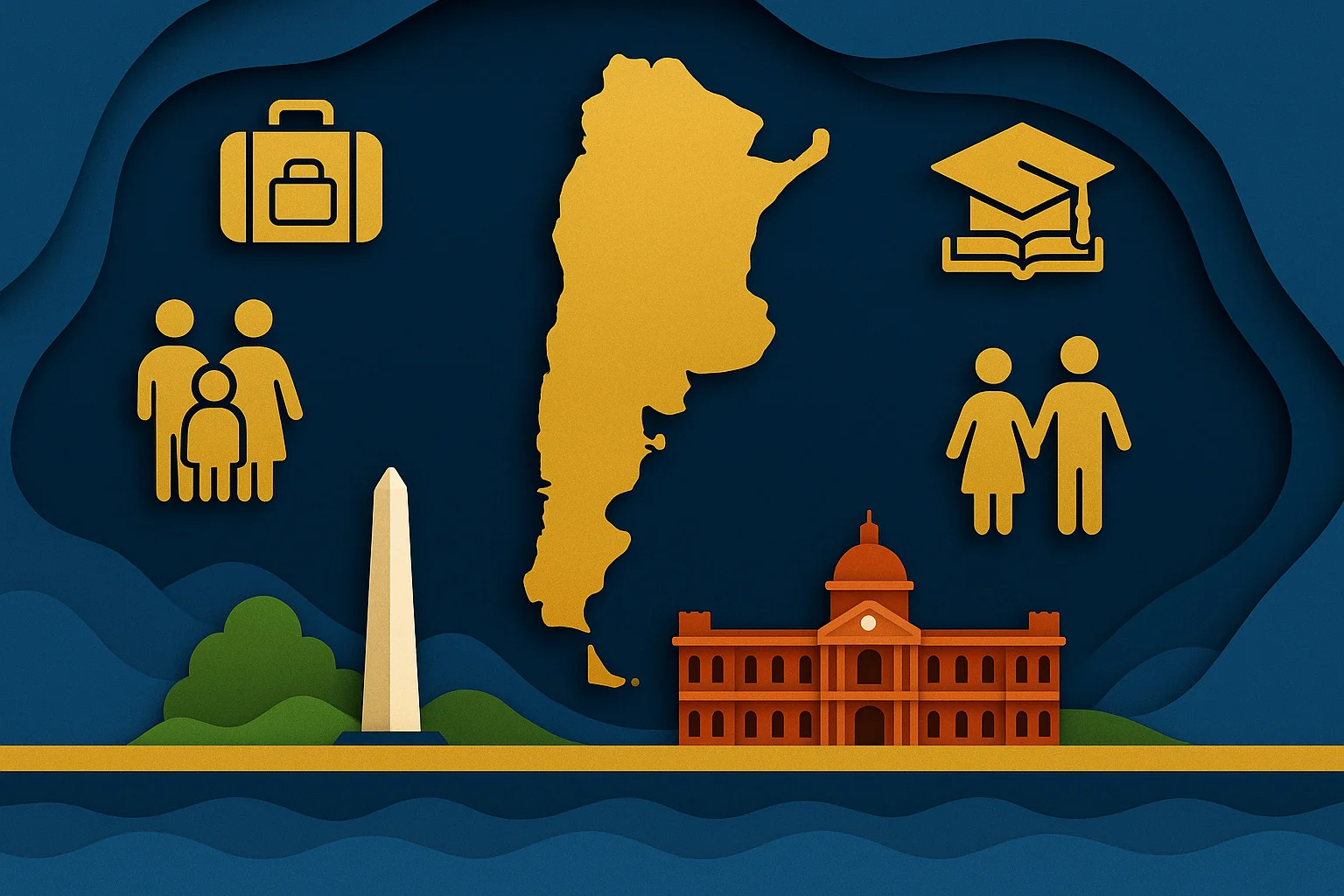 Как получить вид на жительство в Аргентине в 2026 году — работа, учёба и семья