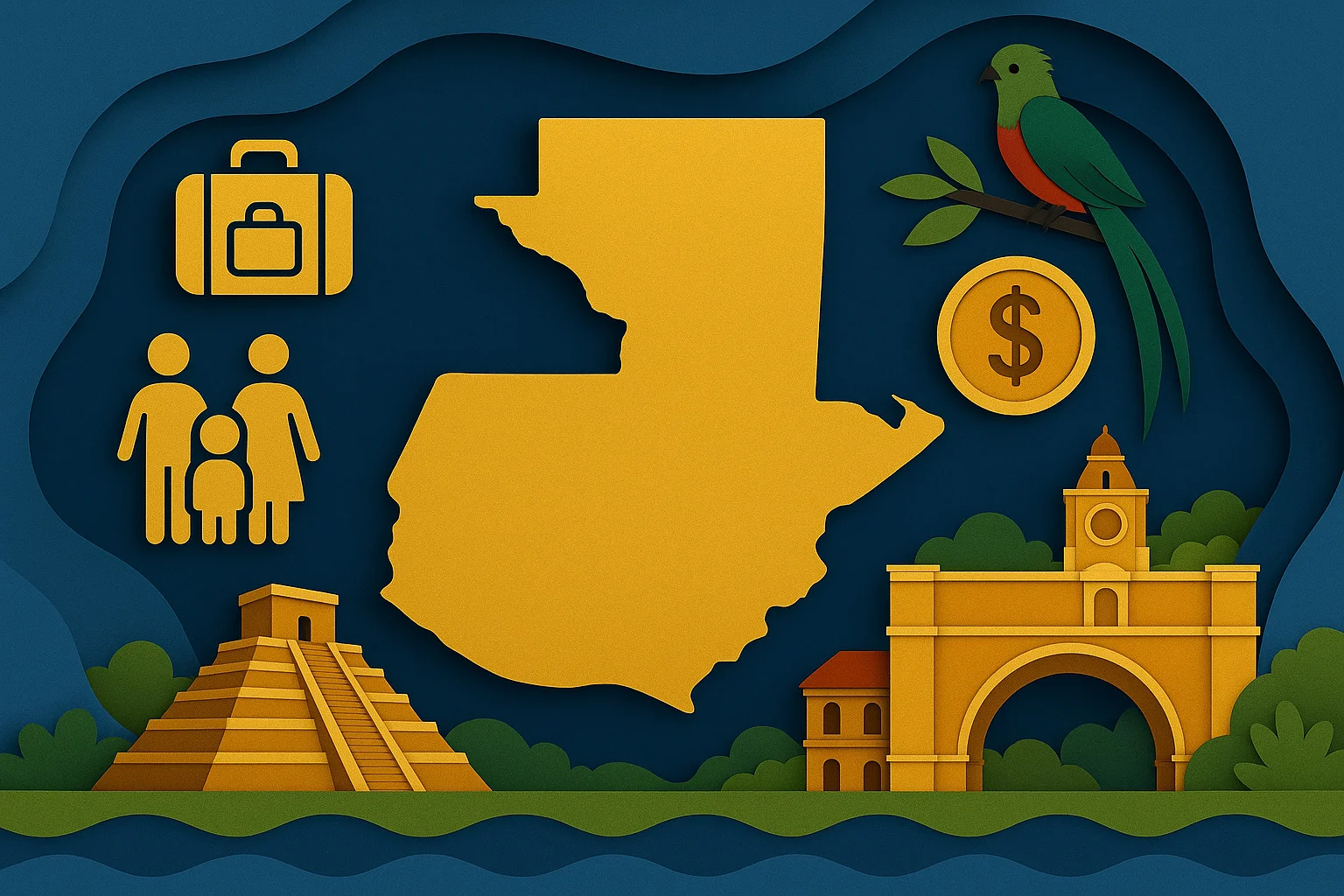 Вид на жительство в Гватемале 2026 — разрешения на работу, для семьи и инвестиций