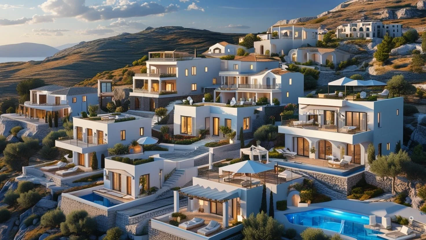 Недвижимость в Греции 2025: Руководство по покупке, законы и основные локации