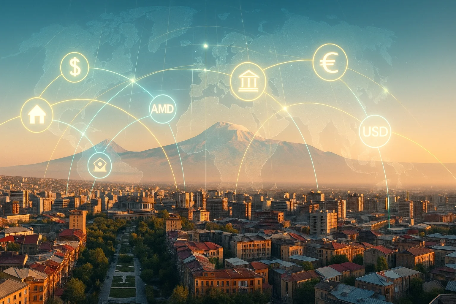 Перевод средств в Армению — SWIFT на AM IBAN, USD/EUR в AMD (2025)