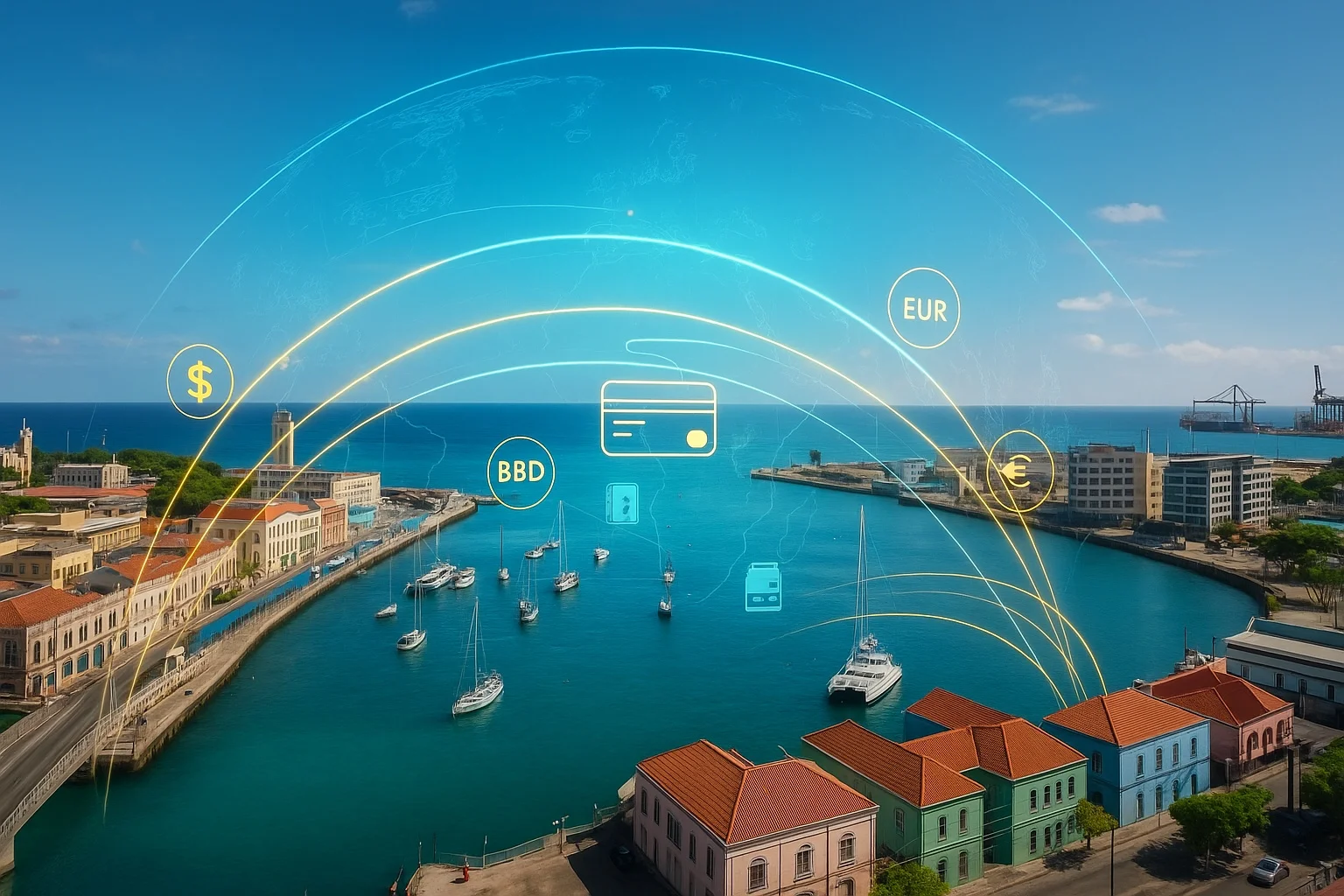 Покупка на Барбадосе — оплата из‑за границы банковским переводом USD/BBD: стоимость и сроки