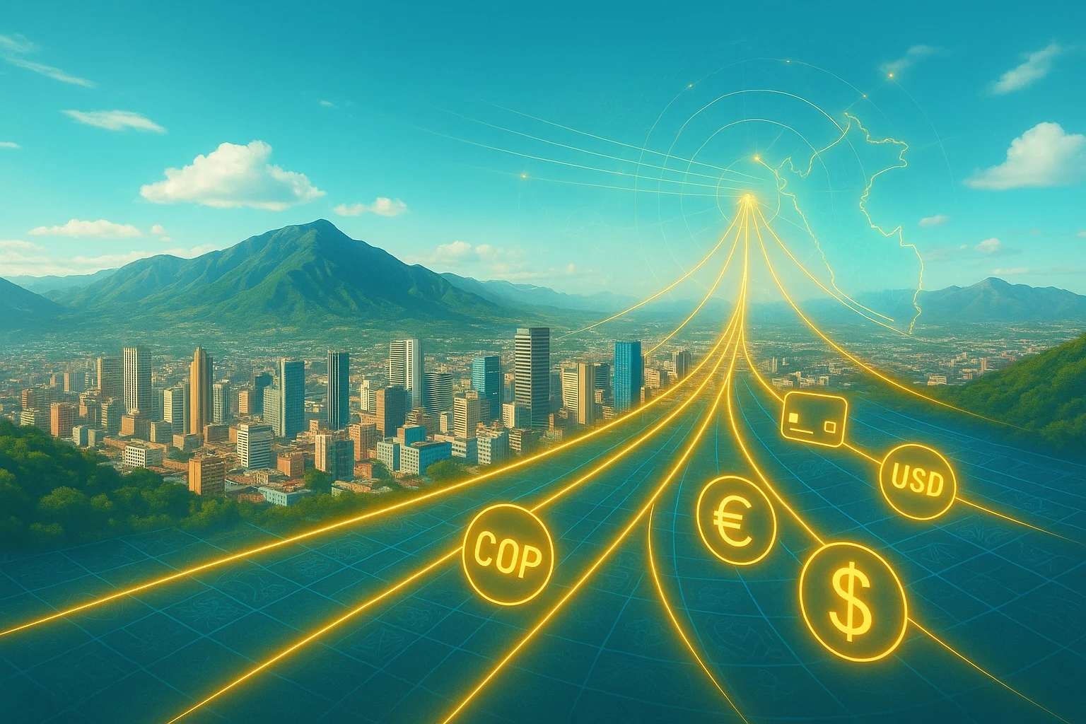 Международный банковский перевод в Колумбию — USD/EUR в COP, простой гид