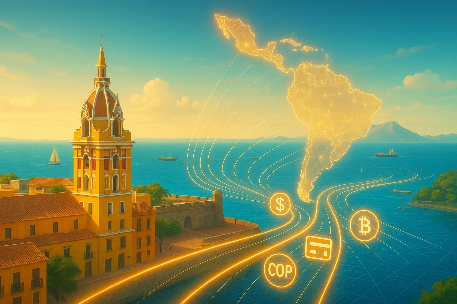 Покупка недвижимости в Колумбии из-за границы — банковский перевод USD/COP