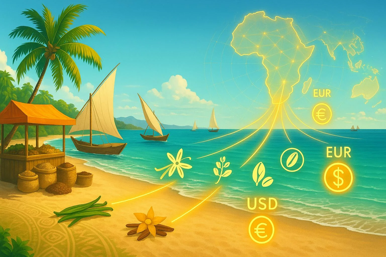 Отправка денег на Мадагаскар — USD/EUR в MGA, краткое руководство